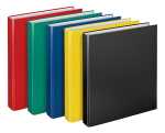 Ringbuch Basic, A4 x 33, Psortiert in gelb, rot, grün, blau, schwarz
