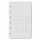 Ringbuch-Einlage A7, 6-fach, kariert, weiß, 50 Blatt