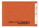 Veloflex Velocolor Documentsafe PP orange orange