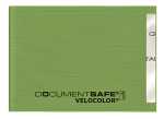 Veloflex Velocolor Documentsafe PP grün grün