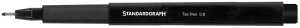 Standardgraph Fineliner Tec Pen Linienbreite 0,8 mm, schwarz