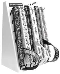 Twist & Swing Lineal 30 cm B&W Motive sortiert 72er Display