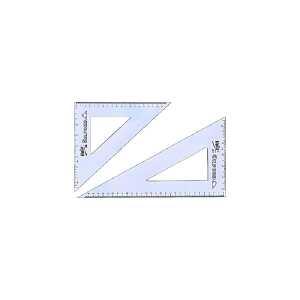 Standardgraph Set Winkel 45° und 60° 26 cm in PP-Tasche 1 Stück