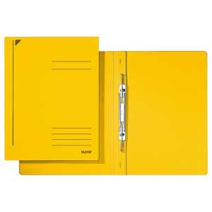 LEITZ 3040 Spiralhefter A4 250Blatt kfm. Heftung RecyclingKarton gelb