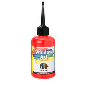WindArt Rot 80 ml Nerchau 80ml WINDOW ART + PORCELAN ART