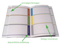 Nestler Hausaufgabenheft A5 Heft für die Grundschule