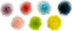 Nestler Schultütenrosetten aus Organza ca 14 cm o. Farbwahl