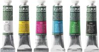 Malfarbe Tempera 19ml Set 6ST LUKAS K118006 Tube