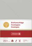 BRUNNEN Briefumschl. C6 grau 4003273669147