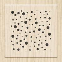 HEYDA 211801720 Stempel Hintergrundstempel Dots Holz matt...