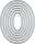 Stanzschablone Stitches oval 54 x 28 mm - 119 x 94 mm Metall