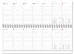 2026 Güss Tischquerkalender 30x10cm 1W. = 1S.
