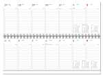 2027  GÜSS Schreibtisch-Querkalender 1W. = 1S.