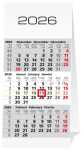 2027  GÜSS Drei-Monats-Tischaufstellkalender