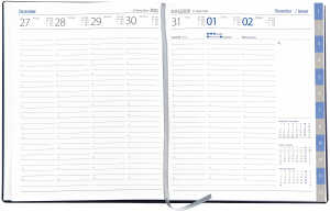 2026 Güss Profi-Timer 26x21cm Einband Tucson schwarz