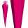 Roth Schultüte 85cm eckig Basteltüte pink