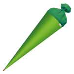 Roth Schultüte 70cm rund Basteltüte grün