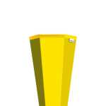 Roth Schultüte 85cm eckig Basteltüte gelb