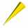 Roth Rohling, gelb, 85 cm, eckig, Rot(h)-Spitze, ohne Verschluss