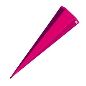 Roth Schultüte 85cm eckig Basteltüte pink