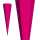 Roth Rohling, pink, 85 cm, eckig, Rot(h)-Spitze, ohne Verschluss