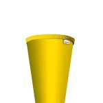 Roth Schultüte 70cm rund Basteltüte gelb