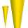 Roth Schultüte 70cm rund Basteltüte gelb