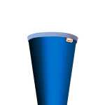 Roth Schultüte 70cm rund Basteltüte pazifikblau