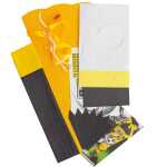 Roth Schultüte 68cm eckig Soccer - Bastelset gelb