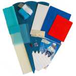 Roth Schultüte 68cm eckig Delfin - Bastelset