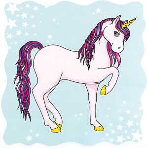 Roth Servietten Unicorn