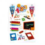 Roth HobbyFun 3D-Sticker Schule 98 Teile 10 x 20cm