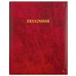Roth Zeugnisringbuch dkl.-rot, Kunststoff, wattiert, ohne...