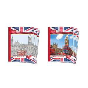 Roth Vokabelhefte Klapp-up Englisch / 12er Sort.