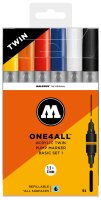 Molotow Acrylmarker One4All Acrylic Twin Etui Basic-Set...