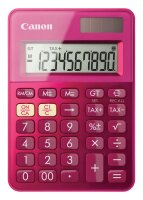 Canon Taschenrechner LS-100K pink, 10 Stellen, Solar