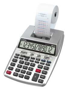 Canon Tischrechner druckend P-23 DTSCII 12 Stellen, Netzteil optional