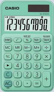 Casio Taschenrechner SL310UCGN grün