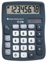 Texas Instruments Taschenrechner TI-1726 dunkelblau,...