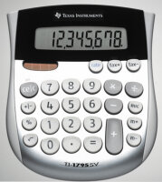 Texas Instruments Taschenrechner TI-1795 SV silber,...