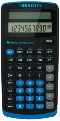 Texas Instruments Schulrechner TI-30 ECO RS schwarz, einzeilig