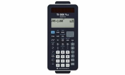 Texas Instruments Schulrechner TI-30X Plus MathPrint dunkelblau, hochauflösendes Display