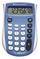 Texas Instruments Taschenrechner TI-503 SV blau, 8-stellig