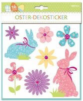 Trötsch Oster-Dekosticker Vintage 19 x 24 cm, 16...