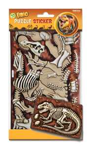 Puzzlesticker Dino Tyrannosaur 14,5 x 25 x 0,5 cm,