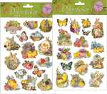 Trötsch Nostalgie-Ostersticker 19 x 26 cm 2 Motive