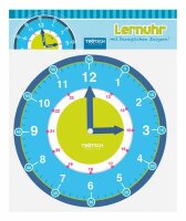 KOH Zähl und Lernuhr 20 cm mit beweglichen Zeigern