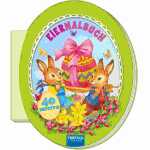 Trötsch Eiermalbuch 13 x 14,5 x 0,7 cm, 80 Seiten