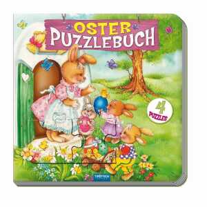 Oster-Puzzlebuch 4 Puzzles 14,5 x 14,5 x 2,4 cm, 10 S.,