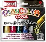 Farbstift Metallic One 10g Set 6 FarbenPlaycolor